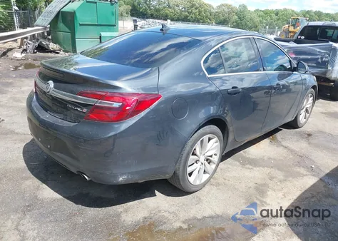 2014 Buick Regal Turbo из США, поврежденный, VIN 2G4GK5EXXE9222792